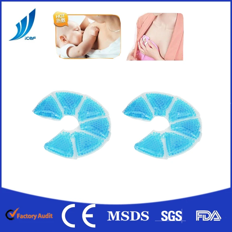 new gel magic ice pack mini breast cold hot pack for mammy bag