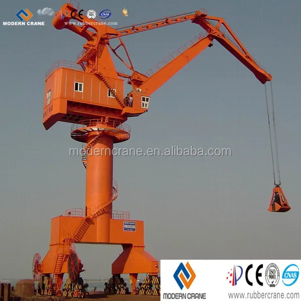 
3t-50t pedestal jetty Crane 