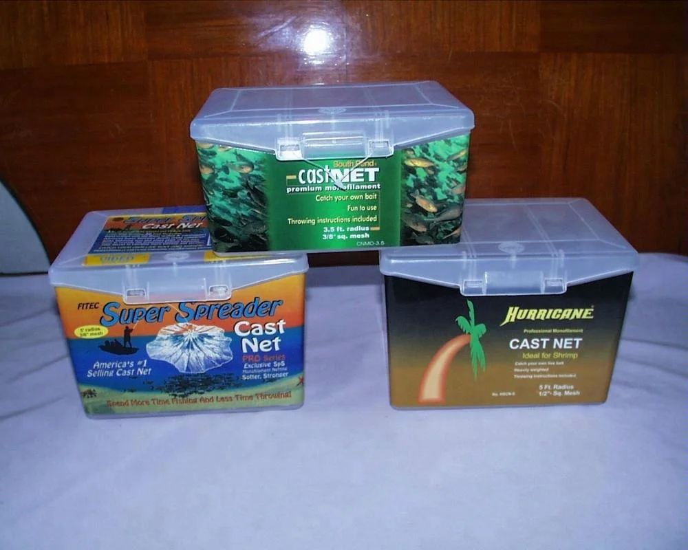 monofilament american cast net fishing