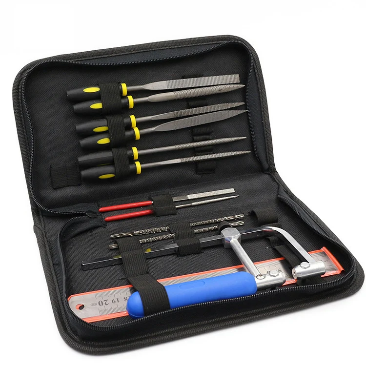 36pcs Mini Saw and File Tool Kit Wire Saw Assorted Needle File Set
