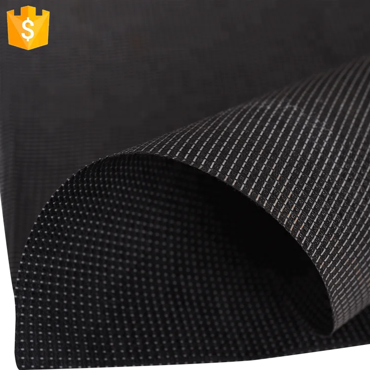 ENISO 20471 high light black reflective fabric