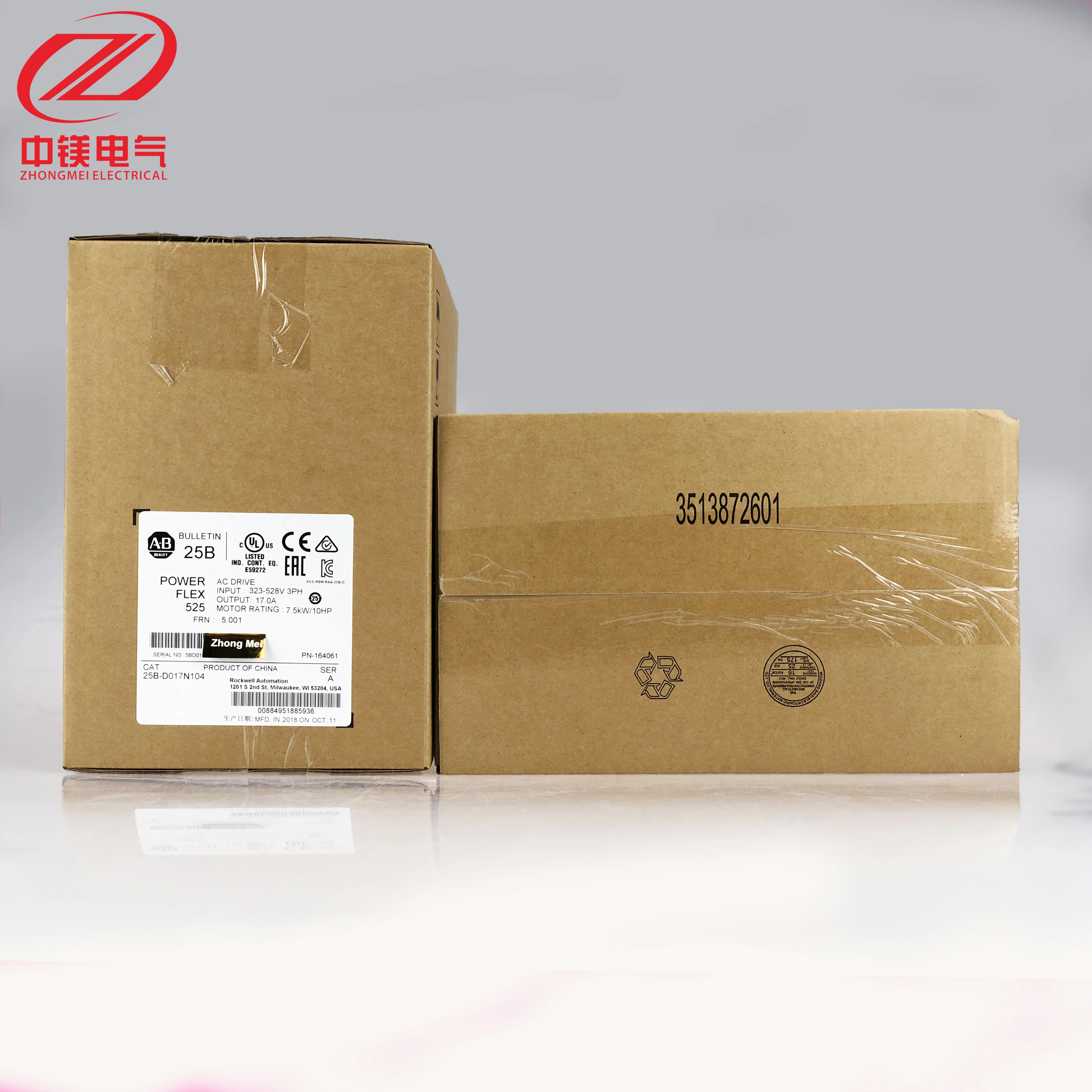 Преобразователь частоты Powerflex525 25B-D017N104 Allen-bradley
