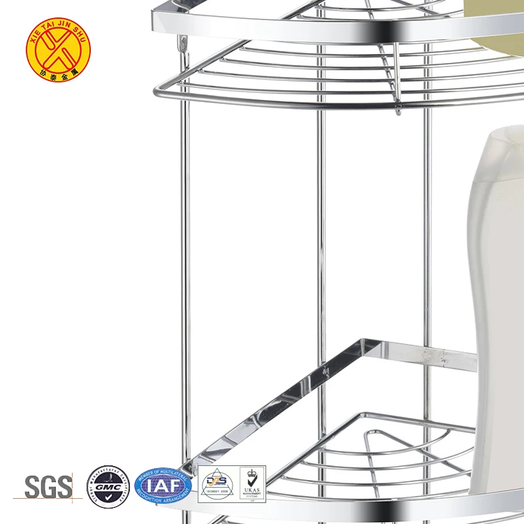 Newly designed metal hanging bathroom rack towel shelf