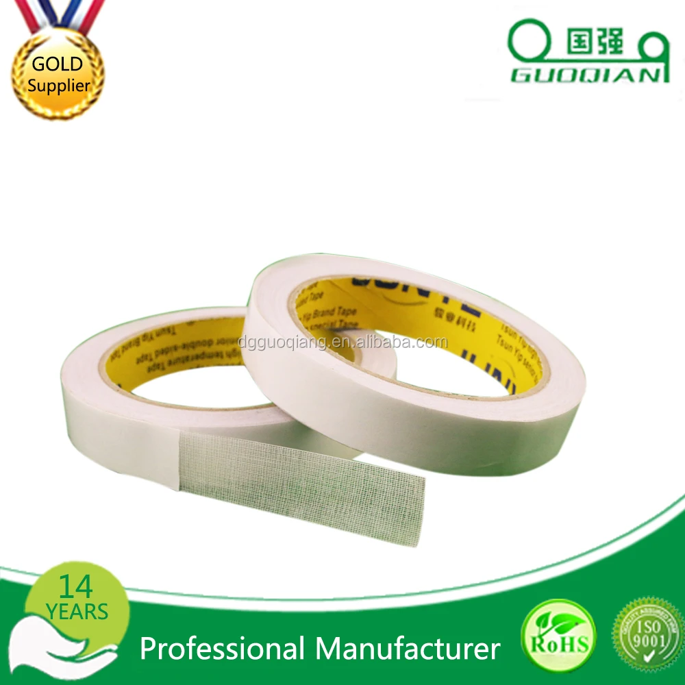 wholesale free sample2016 hot sale strong adhesive opp double sided tape with solvent glue for sticking by China