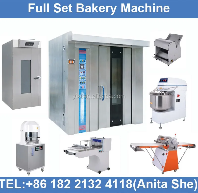 Natural Gas Rotary Oven for Biscuit, Bread, Cake