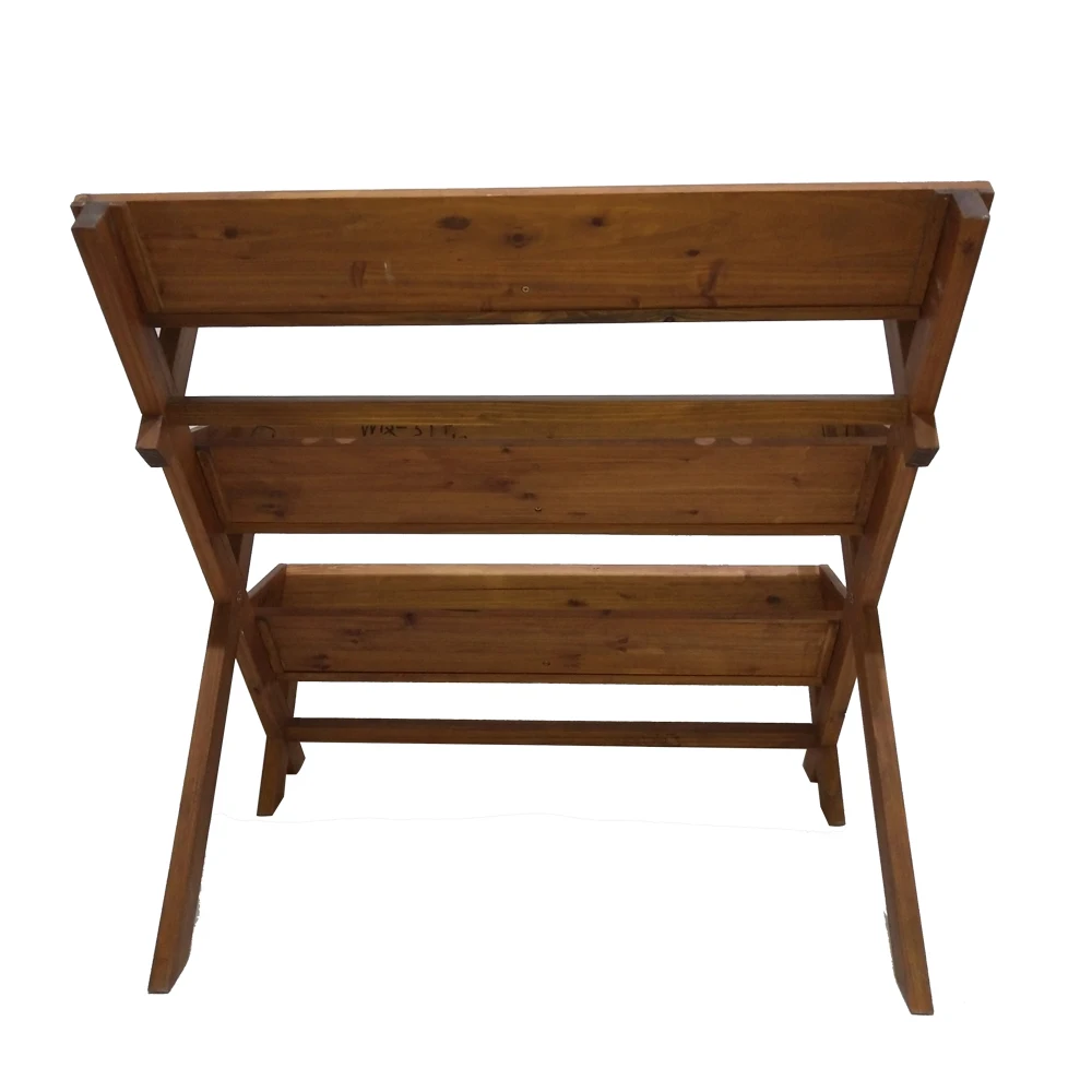 Outdoor Garden Botany Pergola Wooden Flower Rack