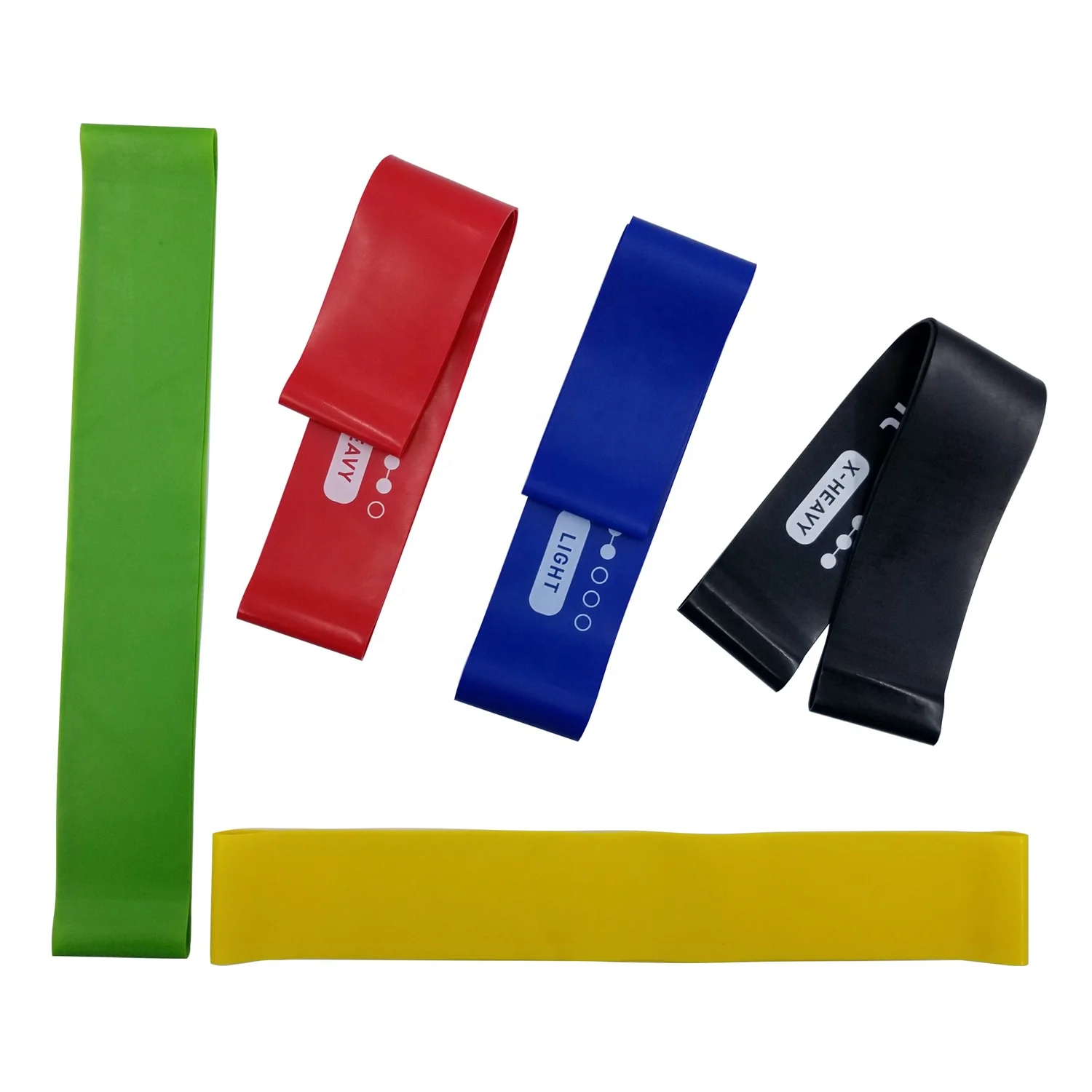 X-light ультрафиолета средних и больших размеров от тяжелые X-Heavy 5 штуки в упаковке заказ упражнений в тренажерном зале фитнес эластичные женские корсеты из латекса для стыковой хип комплект эластичных лент