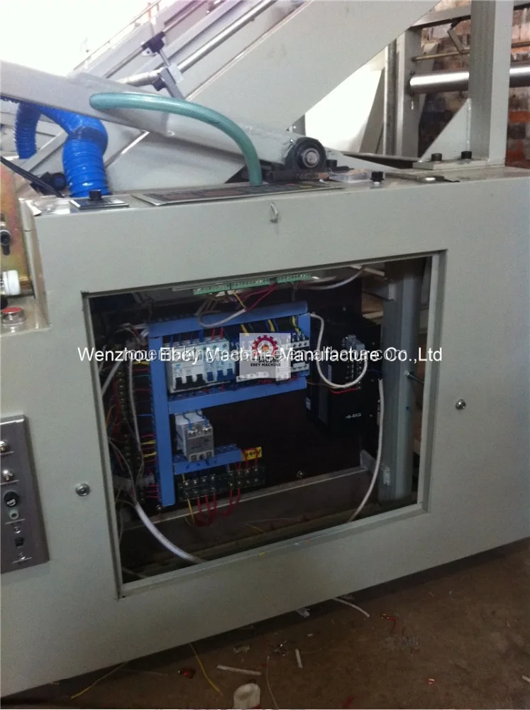 automatic pp woven sack bag cutting machine