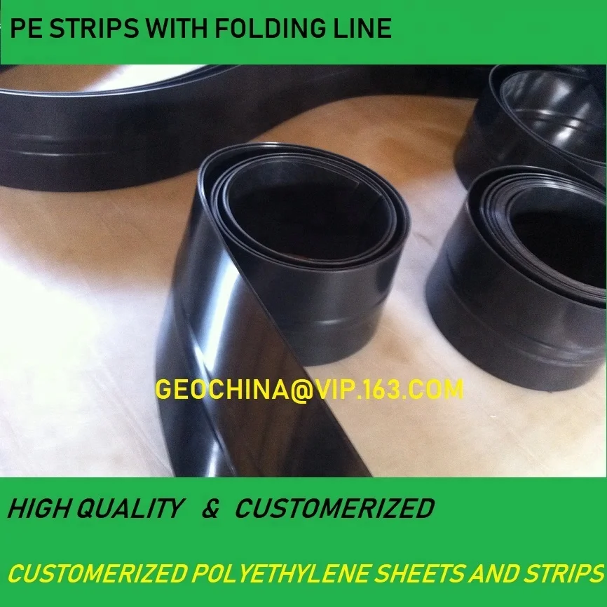 
PLASTIC HDPE STRIP GEOCELL USE construction PE sheet 