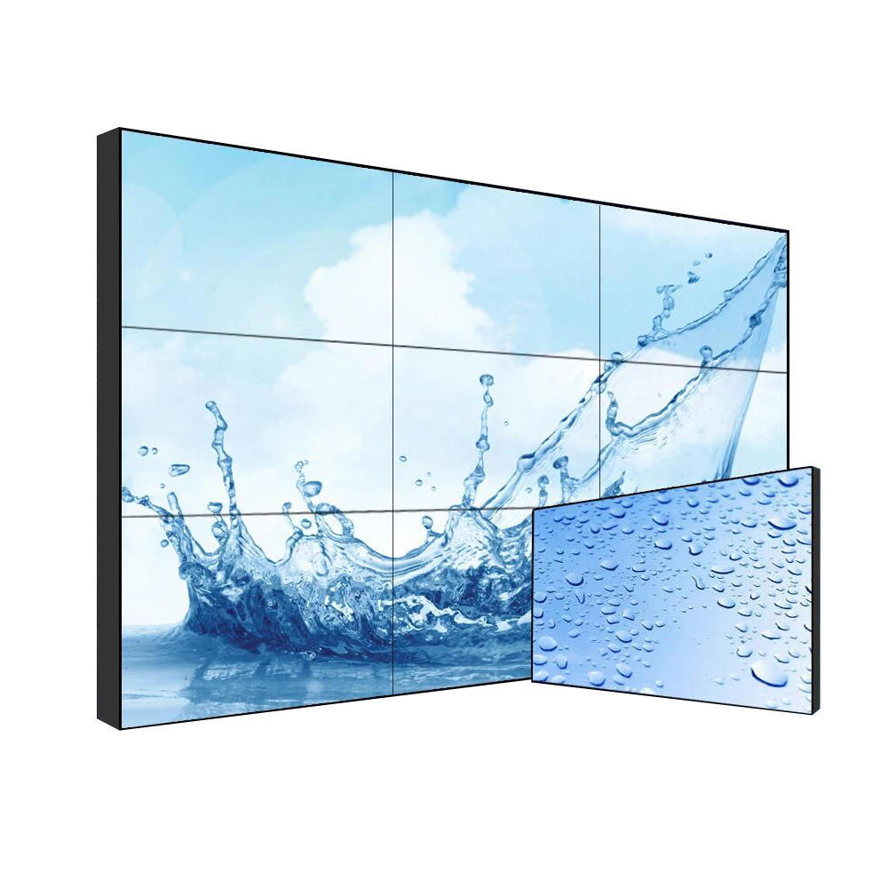 46 дюймовый 47 дюймовый 55 дюймовый экран 3x3 LCD DID videowall hd, бесшовная видеостена