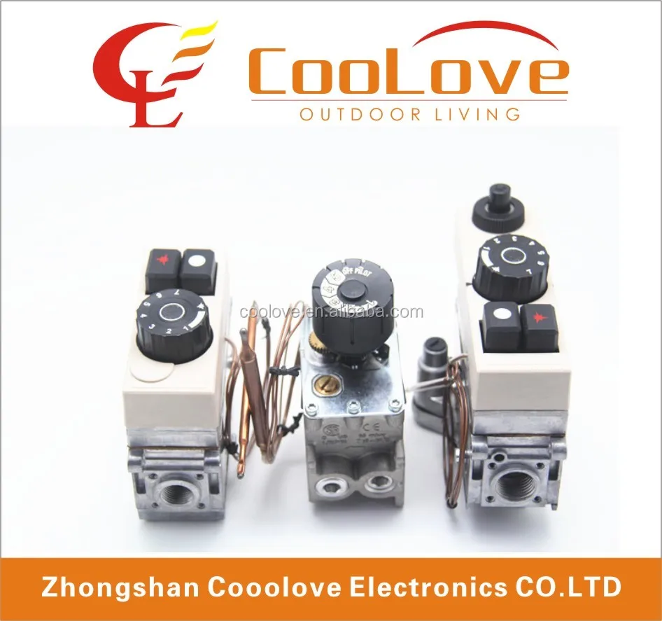 room heaters thermostat gas control valve