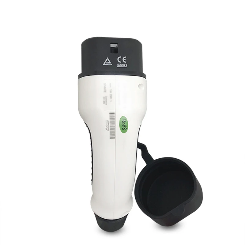 Многофункциональное автомобильное зарядное устройство 240 В переменного тока 16 А 32 А EV с адаптером для schuko сине-Красного цвета cee