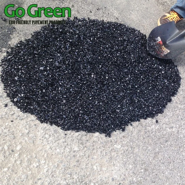 Go Green superior cold mix asphalt pothole repair machine for asphalt roads