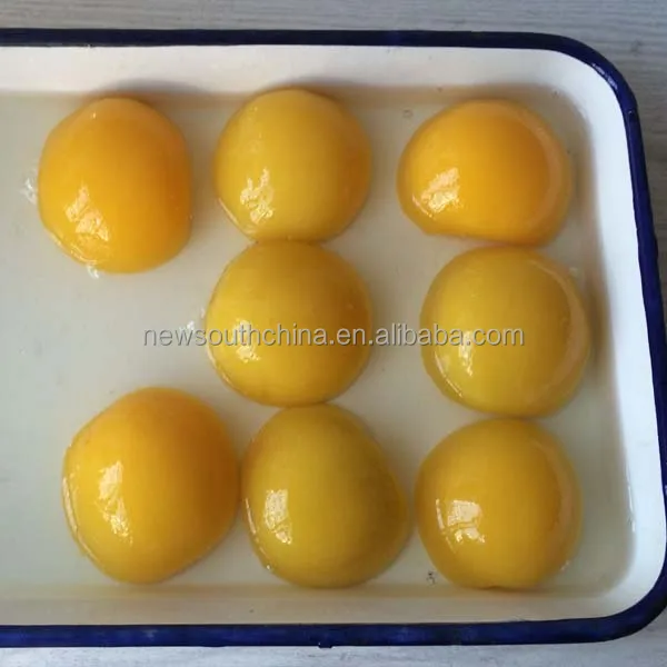 Organic  canned peach  in syrup brands  820g