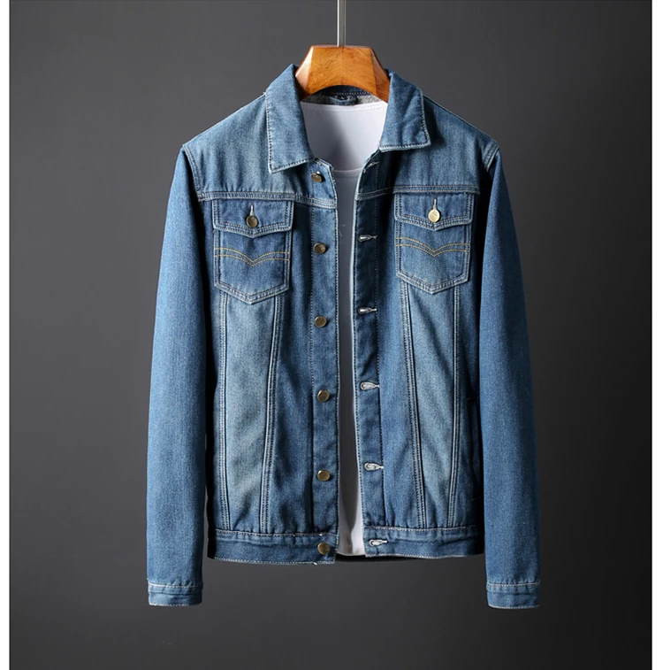 Winter Men Fashion Denim Jacket Mens Fashion Casual Jacket Men Brand Jacket Slim Fit Denim Coats Male Custom Wholesale