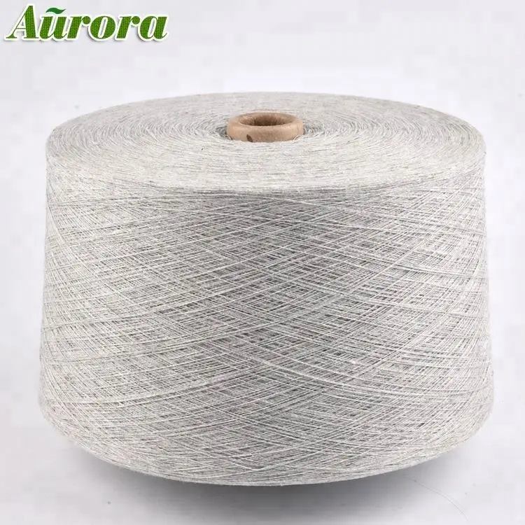 Good service high twist yarn yarn samples thread grey melange yarn