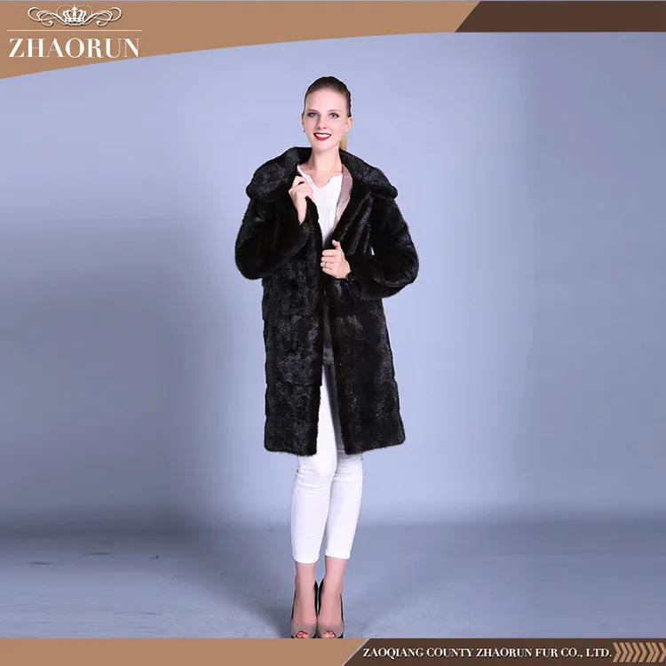 Wholesale China Merchandise Mink Fur Coat Mink Coat Of Whole Mink Skin