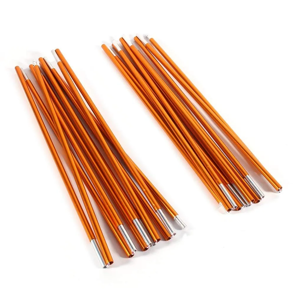 Alloy 7001 Telescopic Aluminum Tarp Pole Seamless Tube & Camping Flexible 7000 Aluminum Tent Pole Manufacturers