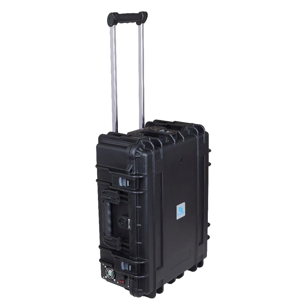 
F1-10B Chromebook Laptop Multi Device Charging Station Cabinet-Lithium Battery-Tablet Charging Cart 