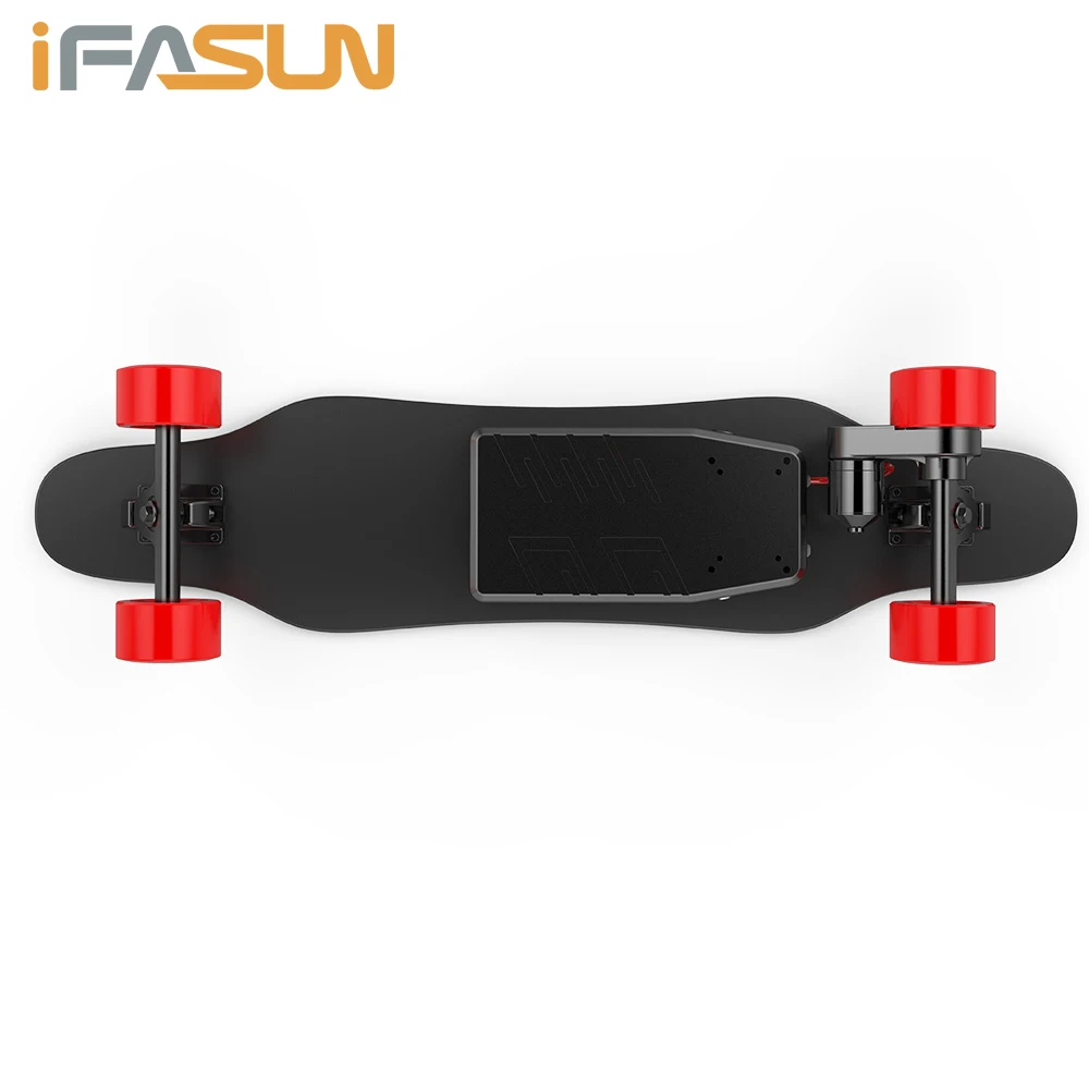 
680W Belt Motor Drive Custom Decks Electric Longboard Board Factory Electric Skateboard 