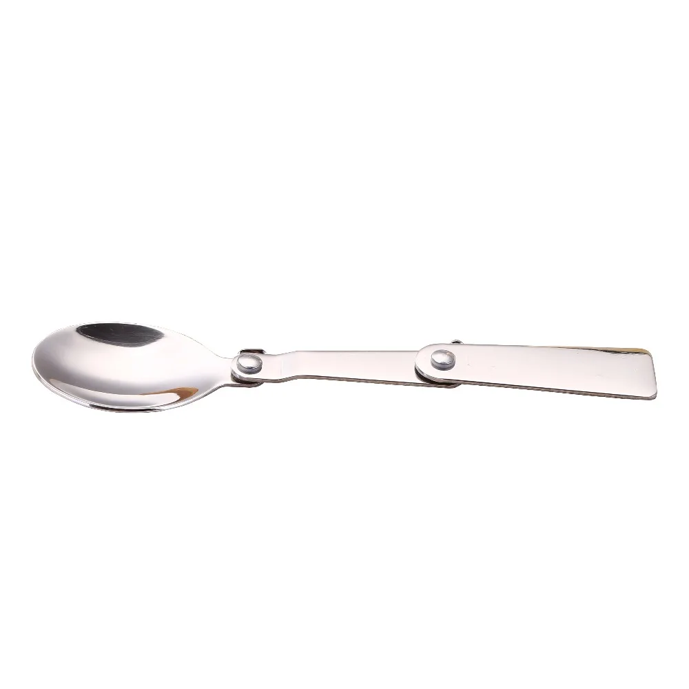 
18/10 stainless steel folding spoons in spoon sets 