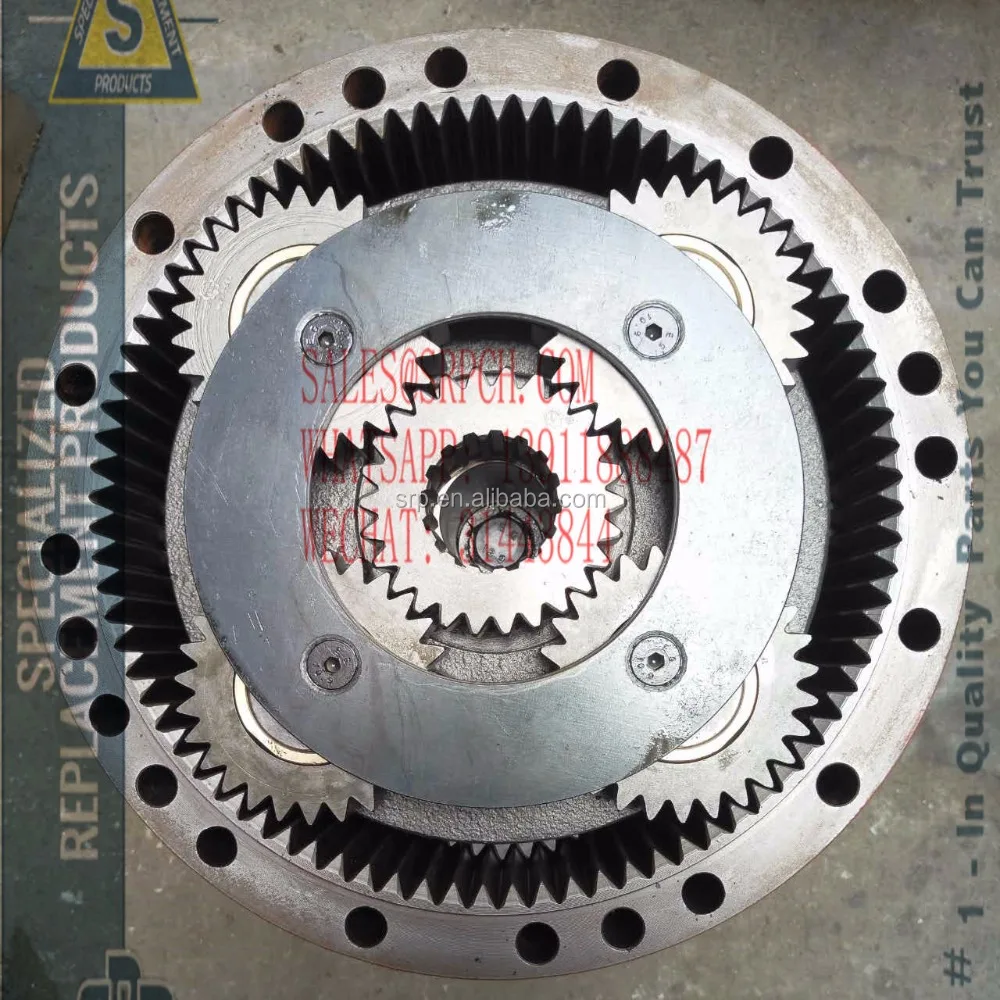 Excavator sk230 swing reducer gear sk230-6 gearbox sk230-6e swing gearbox