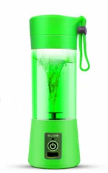 Home Rechargeable Student Travel Dormitory Fruit Small Fried Juicer Mini Electric 2-6 Leaf Juicer Machine With Usb Charger