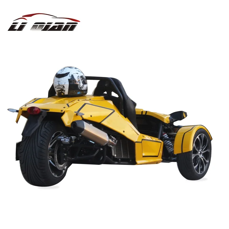 Новый стильный большой двигателя 350cc 3-трицикл трехколесный грузовой автомобиль с откидным верхом суперкар ZTR для продажи