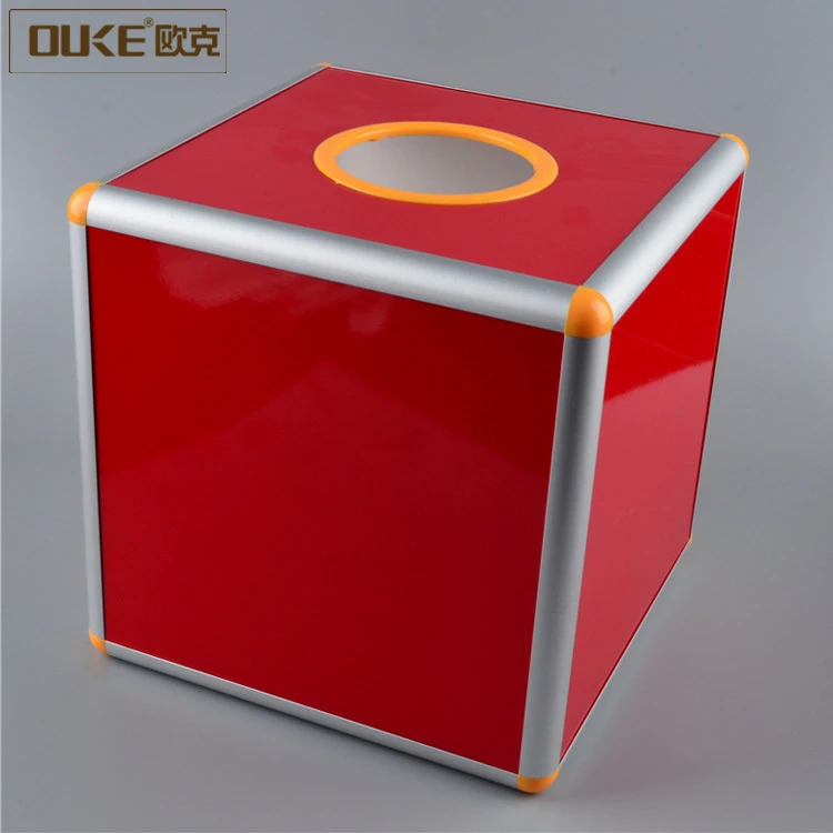 China manufacturer customized acrylic lucky draw box