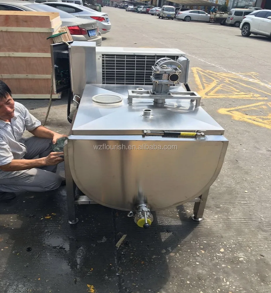 U Shape Milk Cooling Tank