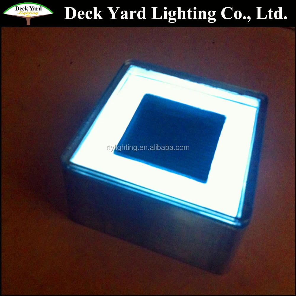 IP67 Outdoor Landscape Lighting Decorative Square Led Inground Paver Stone Lights