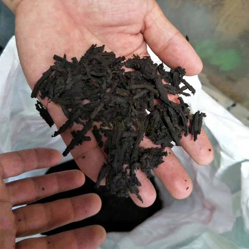 unvulcanized Green tyre scrap rubber steel wire separate machine