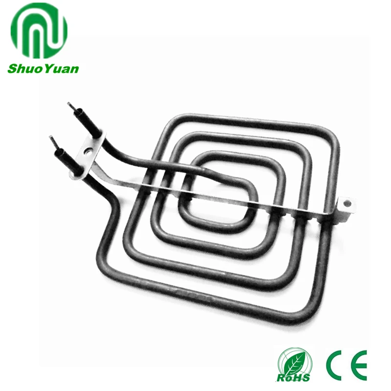 
Electric hot plate Square shaped Green stainless steel hot stove fryer coil heating elements 