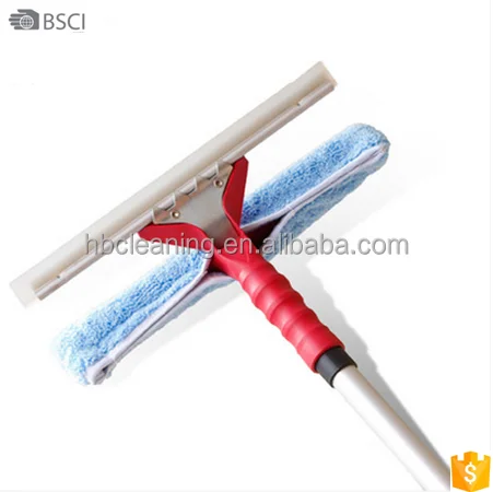 telescopic window cleaner, flexible car silicone drying blades, window squeegee