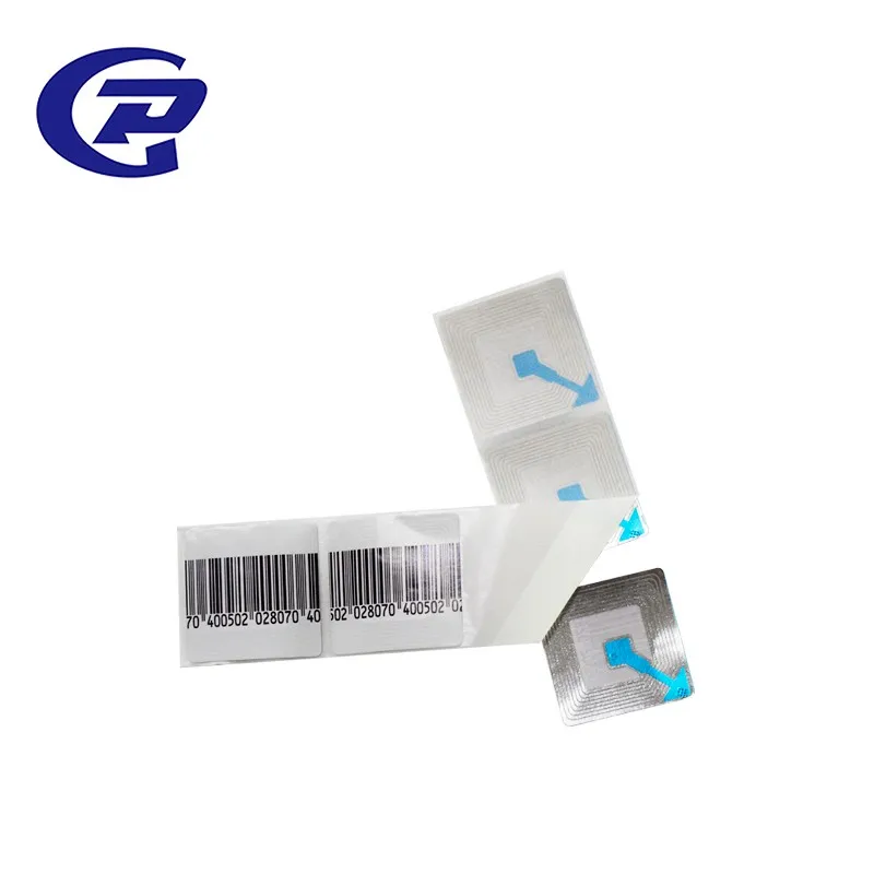 EAS Anti theft 8.2MHz Barcode Soft Label Sticker Stick To The Item For One Time Using