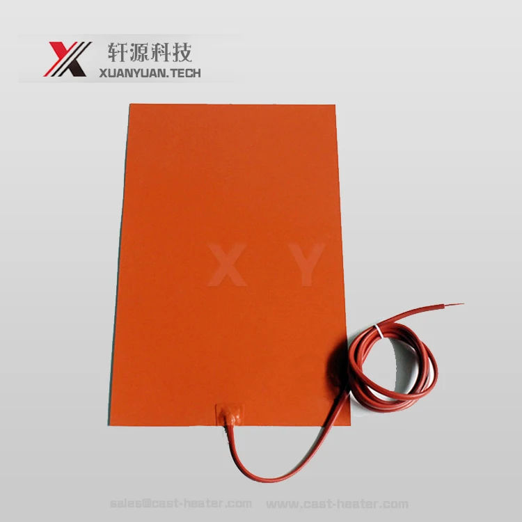 300 watt 120 volt silicone rubber oil pan engine block heater