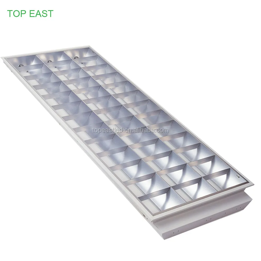 Высокое качество 2x4 led решетка панель свет с алюминий или сталь крышка длительный срок службы 2 года