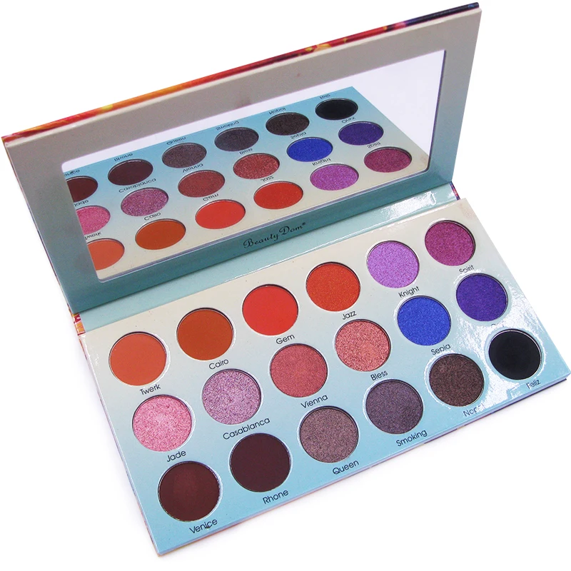 Makeup Eyeshadow 18 color cosmetic eyeshadow palette set multicolor eyeshadow makeup set