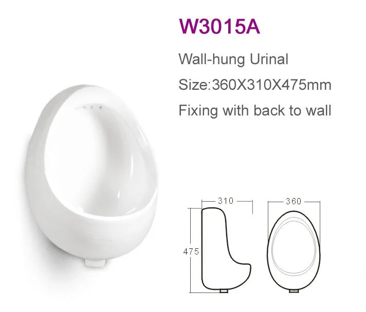 Ceramic urinal toilet bowl for men