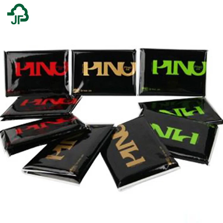 Promotional Advertising Cheap Wallet Tissue Paper Travel Wallet Paper
