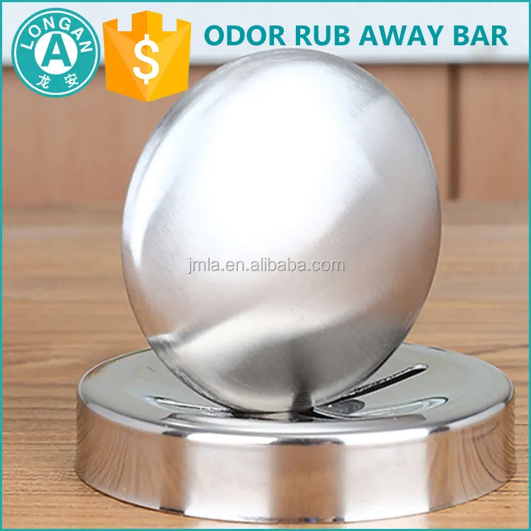Longan New Products Kitchen Smells Remover Odor Soap Bar Metal Removing Stainless Steel Laundry Soap Bar For Kitchen