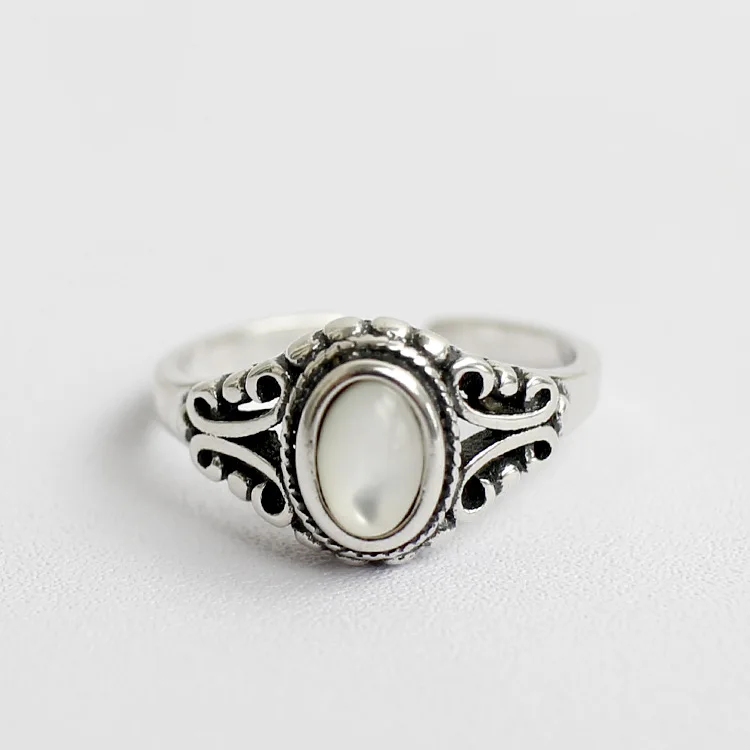 Turkish turquoise gemstone rings for women, custom made silver rings