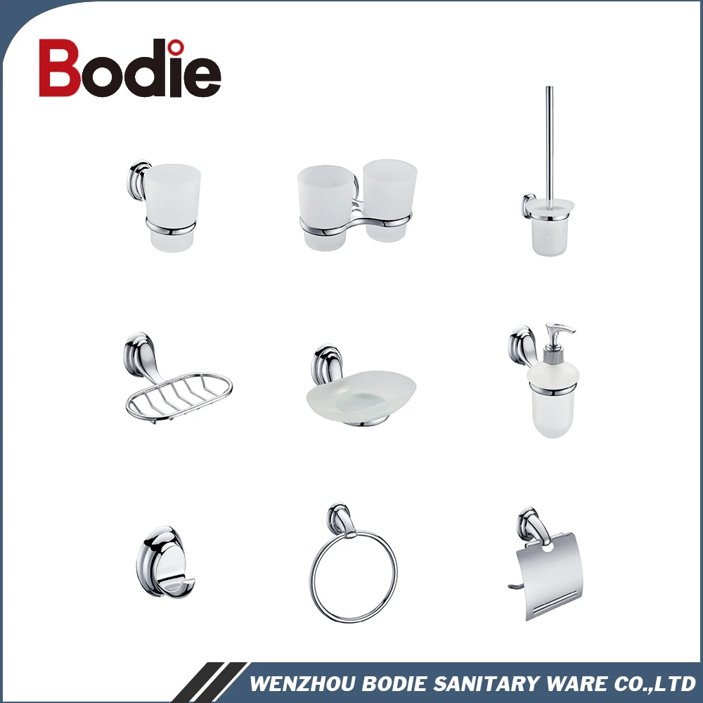 
OEM/ODM Direct factory Zinc Bathroom glass cup holder Wall Mounted Toothbrush Tumbler Holder 