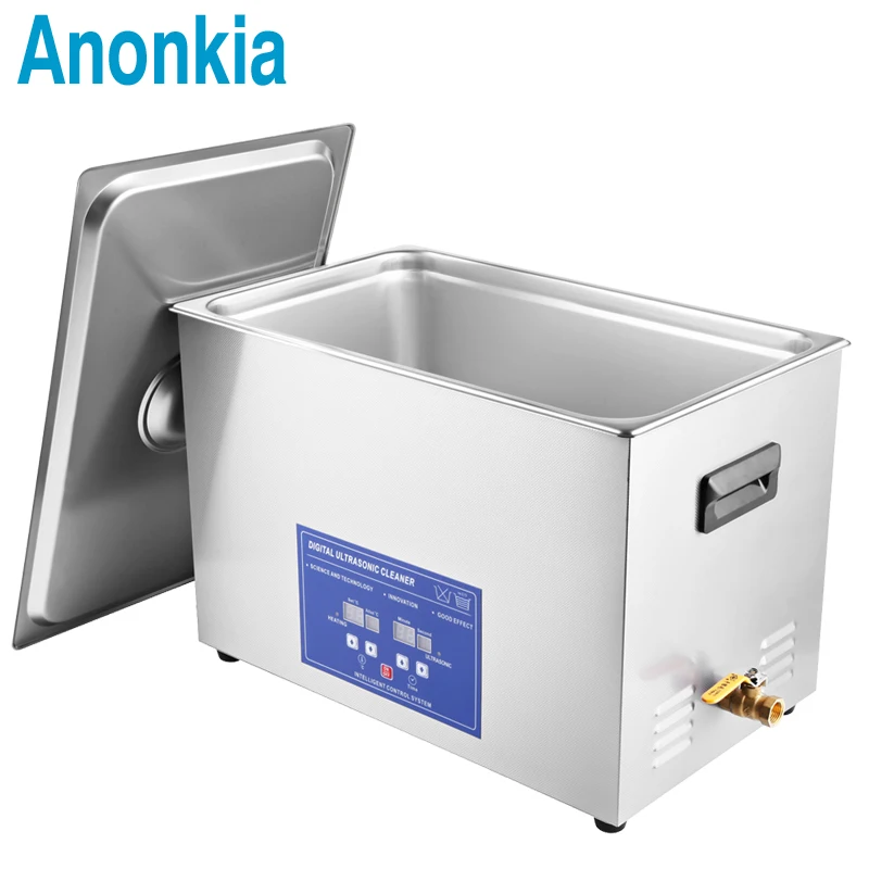
30L Table Top Stainless Steel Ultrasonic Cleaner for Spare Parts 