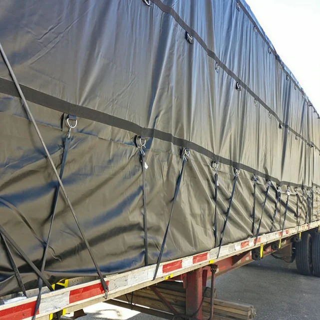 750gsm waterproof and fireproof insulated tarpaulin tarps