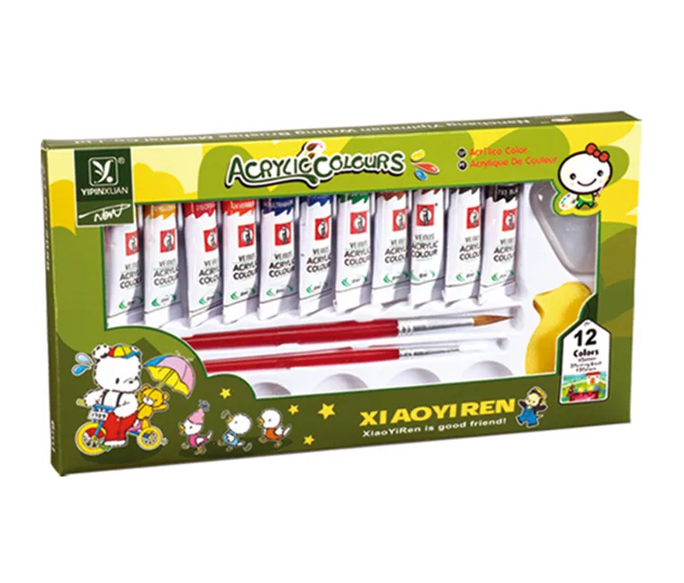Free Sample supplier Colorful Non toxic Artist Gouache Paint For Kids (60277500230)