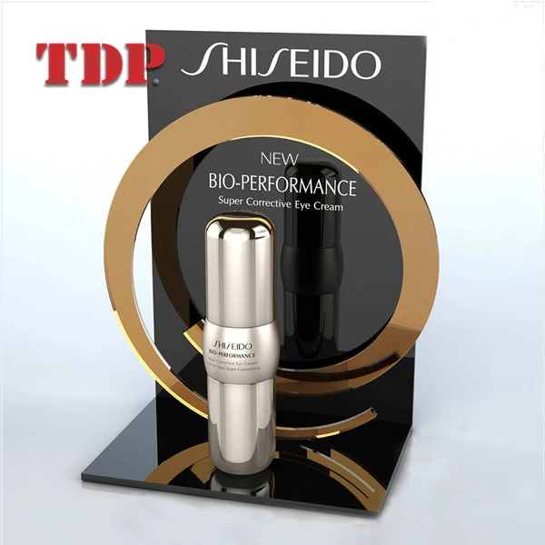 Factory offer OEM display stand for  Retail Shops Countertop display stand skin care acrylic display stand