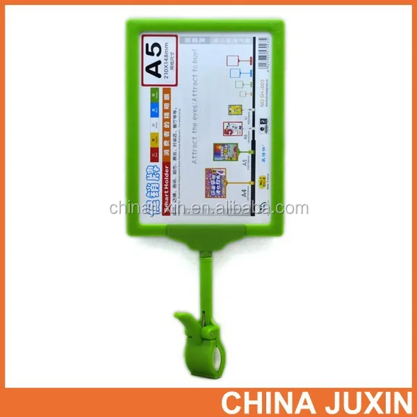 Supermarket Clear Plastic Poster Frame Wholesale A3 A4 A5