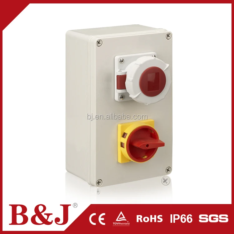 B & J Взрывозащищенный Средний Размер Пластиковый Корпус Электрический Кабель Соединительная Коробка