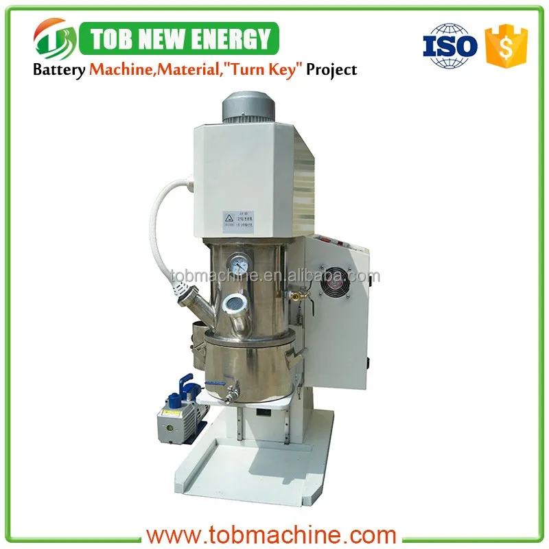 Лаборатории Батареи Решений Используется Планетарный Смеситель Машина с Вакуумный Насос